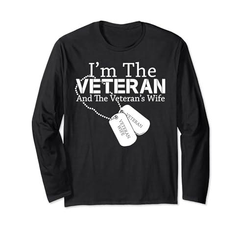 I Am The Veteran Veterans Day US Military Patriotic Long Sleeve T-Shirt XL
