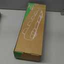 EcoFriendly Wheat Fiber No Plastic Planter. Floating Window Shelf for Plants & Herb Garden with Removable Pots (Black Pots)