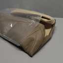 NLQR Front Driver Bottom Replacement Seat Cover Tan ELT5 or XLT5 Microfiber Leather Compatible with Jeep Grand Cherokee 1999 2000 2001 2002 2003 2004