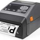 Zebra ZD620d Direct Thermal Desktop Printer ZD620 with Cutter + LCD Screen 203 dpi Print Width 4 in Bluetooth Interface-Ethernet, Serial, USB - ZD62142-D2EF00EZ