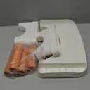 Toilet Stool Squat for Adults, Adjustable Poop Stool for Bathroom-6", 7", 8" and 9",Non-Slip Potty Step Stool for Adults,White