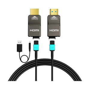 8K Detachable Full Fiber Optic Armored HDMI 2.1 Cable 33FT, Ultra High Speed 48Gbps, Support 8K@60Hz 4K@120Hz, Dynamic HDR, eARC, Compatible with PS5/Xbox/Blu-ray/TV/Monitor/Projector