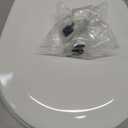 BEMIS TC50TTA MARINE Toilet Seat, Small Toilet Seat Made for Boats and RVs, Durable Wood, White
