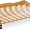 Bamboo Cutting Boards - Prosumers Choice Camper Stovetop Cover with Handles & Legs - Kitchen Chopping Board for Meat & Veggies - Sink, Gas Burner & Range Wooden Workstation - 29.5"Lx21"Wx7.6"Th