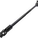 maXpeedingrods 4713943 Lower Power Steering Column Intermediate Shaft, for Jeep Cherokee 1984-1994 Comanche 1986-1992 Wagoneer 1984-1990, 425-284 Lower Power Steering Shaft w/U-Joint (589 mm (Not Adjustable))