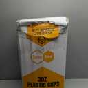 Turbo Bee 2500Pack 3oz Plastic Cups,Disposable Mouthwash Cups,3 Ounce Small Tumblers Ideal for Drinking Tasting, Food Samples