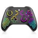 Gamrombo Wireless Controller for Xbox One, Xbox Series X/S, Xbox One X/S, PC, Gaming Controller with TURBO, Macro Function, 3.5mm Audio Jack, (Rainbow)