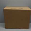 Plastic Containers for Organizing and Storage Bins for Closet, Kitchen, Office, Garage or Pantry Organization, Stackable Bins, Large (14.8" x 8" x 7"), 6-Pack, Clear