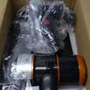 Tikom V500 Cordless Vacuum Cleaner for Home, 40000Pa/450W Stick Vacuum with LED Touch Screen, Charging Wall Dock, Anti-Tangle, Lightweight Handheld Vacuum for Pet Hair, Hard Floor, Carpet (Black&gold)