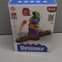 Dinosaur Ball Drop Toy for 3 4 5 6 7 8 Years Old Kids, Dino Spin Twister Toddlers Toy, Shoot Balls Toddler Montessori Toys Gifts for 3-6 Year Old Boys Girls, 2 Players PK Mode