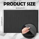Nuanchu 10mm x 32 x 29in Extra Large and Thick Mat for Under Washer and Dryer, Waterproof Floor Pad, Laundry Machine Non-Slip Shockproof Pad for Floor Protection, Shock Absorbing, Noise Reducing