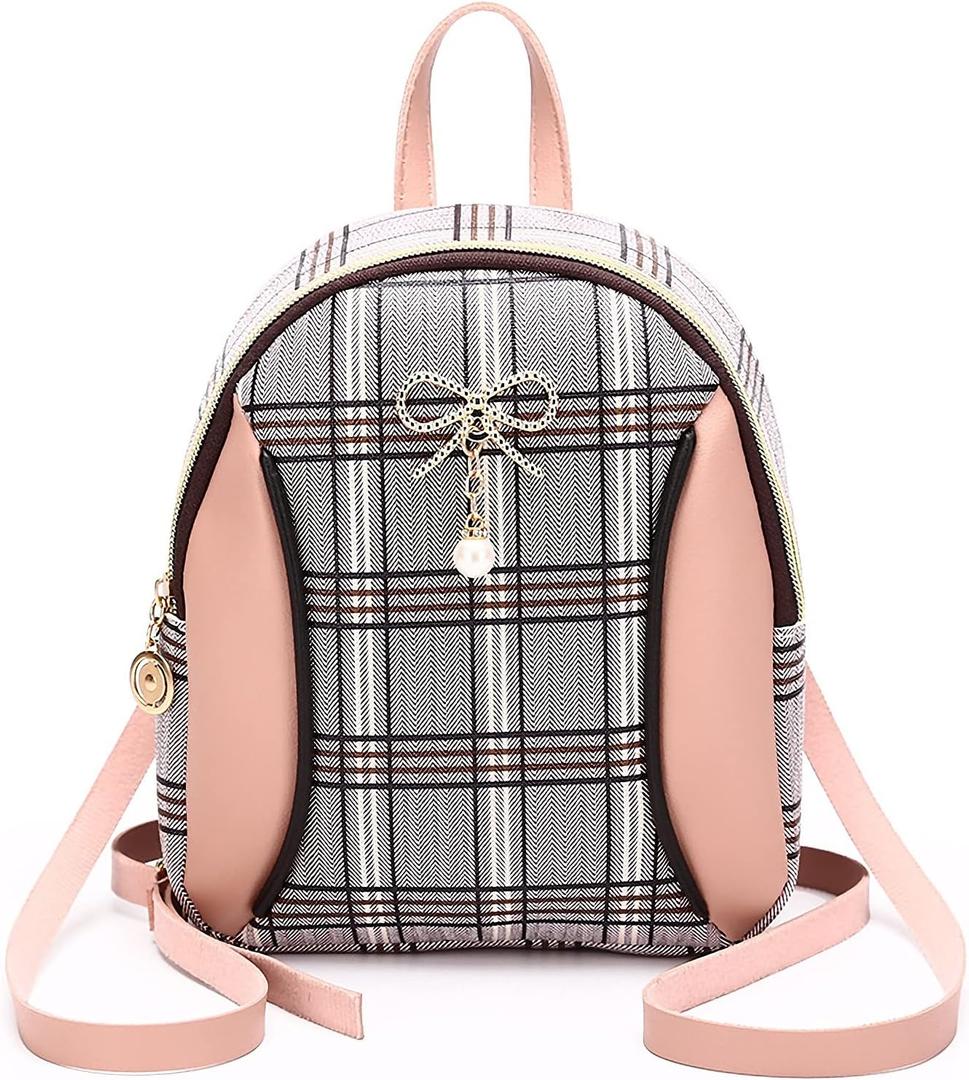 NUWA Mini Backpack Purse for Women Small Backpack for Teen Girl Gifts Trendy Stuff Cell Phone Purse Crossbody Wallet Lightweight Pouch Bag (Pink3)