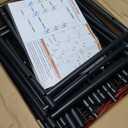 Wardrobe Closet,Portable Clothes Rack with 4 Tiers Shelves,Freestanding Closet Organizers and Storage System with Hanging Rods,Steel Clothing Rack Suitable for Cloakrooms,Bedrooms,Entrances,etc.Black