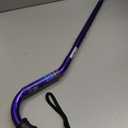 Medline Gel Grip Aluminum Cane with Offset Handle, Adjustable Height 29"-38", 300 lb. Weight Capacity, Purple - Ideal Mobility Aid