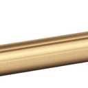 Amerock BH26540CZ | Champagne Bronze Single Post Toilet Paper Holder | 7-1/4 in. (184 mm) Length Toilet Tissue Holder | Arrondi | Bath Tissue Holder | Bathroom Hardware | Bath Accessories