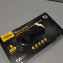 TitanFlex Disposable Nitrile Exam Gloves, 6-mil, Black, Heavy Duty, Latex Free, Food Safe for Cooking & Food Prep