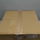 Black Crystal Chandelier 6-Lights Crystal Pendant Light Large 18 Inches Drum Semi Flush Mount Ceiling Lights for Dining Room Living Room Kitchen Closet