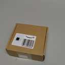 50 Packs Silver Metal Curtain Rings with Eyelets, 1.25 inch Inner Diameter Drapery Rings Apply for Curtain Rods(Fits Up to 1-Inch Rod)