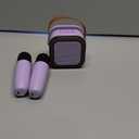 IROO Mini Karaoke Machine for Kids, 2026 TOP Toys Birthday Gifts Ideas for Girls Ages 4, 5, 6, 7, 8, 9, 10, 12+ Years Old, Portable MP3 Player with 2 Wireless Mics for Party