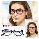 EYEGUARD Polka Dots Fashion Ladies Reading Glasses 4 Pairs Spring Hinge Readers for Women