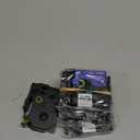 Labelife TZe-241 TZe241 TZe TZ Tape 18mm 0.7 Laminated White Replacement for Brother Label Maker Tape 18mm P Touch Label Tape 3/4 Inch for Brother PT-D400 PT-D410 PTD460BT PT-D610BT PT-D600, 4-Pack (Black on White)