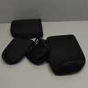 K&F CONCEPT 4 Pack Camera Lens Pouch Set, Drawstring Lens Protective Bag, Camera Lens Case for DSLR SLR Lens