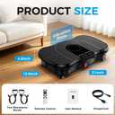 Vibration Plate Exercise Machine,Vibration Plate for Lymphatic Drainage Vibrating Plate Full Body Shake Plate,Power Vibration Plate Machine 400 Lbs,Vibration Plates for Weight Loss