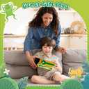 TOLYS Frog Kids Flashlight  Rechargeable LED Torch with 8 Color Modes, USB-C, Fun Flashlight for Boys & Girls, Perfect for Parties, Camping & Outdoor Adventures