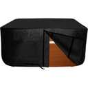Hot Tub Cover Protector 76x76x35, Square Full-Length Spa Cover