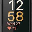 Fitbit Inspire 3 Health &-Fitness-Tracker with Stress Management, Workout Intensity, Sleep Tracking, 24/7 Heart Rate and more, Morning Glow/Black, One Size (S & L Bands Included)
