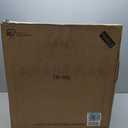 IRIS USA 6-Pack 54 Quart Stackable Storage Bins with Lids [Made in USA] - Everyday Organizer Latching Clear Plastic Organization Containers Closet Bedroom Shelving Units Home Storage - Clear/White (54 Qt CLR)