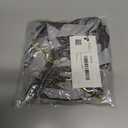 Artmag 6 Pcs Velvet Christmas Large Swag Bows 23.6x15.7 Inch Rustic Staircase Wreath Fireplace Vintage Bows for Christmas Tree Topper Holiday Indoor Outdoor Decor (Grey)