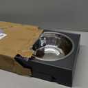 Niubya Elevated Dog Bowls with 2 Stainless Steel Dog Food Bowls, Raised Dog Bowl Adjusts to 5 Heights (3.15", 8.66", 9.84",11.02", 12.2") for Small Medium and Large Dogs