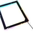 Formulamod ATX Motherboard RGB Backplate LightEmitting BackPlane 5V 3 Pin ARGB Desktop Decor Lamp Strip Back Light Pad