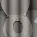 Jool Baby Quick Flip Toilet Seat with Built-in Potty & Splash Guard for Toddler Training, Slow Close (Round)