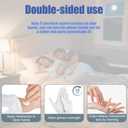 24 Pairs White Cotton Gloves for Dry Hands Eczema with 8 Laundry Bags, Soft Unisex Moisturizing Gloves for Sleeping Overnight, Breathable Work Glove Liners for Coin Jewelry Inspection, Art Handling