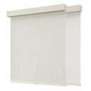 Joydeco Cordless Blackout Roller Shades, Premium Woven Fabric Blinds for Indoor Windows, Thermal Insulated UV Protection Roller Window Shades for Home and Office (Light Khaki, 58 W x 72 H)