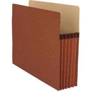Business Source, BSN65792, Redrope Letter Expanding File Pockets, 10 / Box, Redrope
