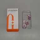 GVIEWIN for Google Pixel 10 Pro XL Case with Screen Protector, [Military Grade Drop Protection] Non Yellowing Clear Floral Slim Phone Cover for Women 2025 6.8" (Cherry Blossoms/Purple)