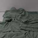 Bedsure Sage Green Oversized King Duvet Cover - 3 Pieces Prewashed Extra Soft Bedding Set, Includes 1 Duvet Cover 120x98 Inches with Zipper Closure & 2 Pillow Shams, Comforter Not Included