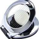 Multi Function Stainless Steel Egg Slicer Hard Boiled Eggs Dishwasher Safe Heavy Duty Egg Cutter Kitchen Helper