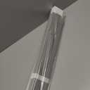 LazBlinds No Tools No Drill 1" Vinyl Mini Blinds, Cordless Blinds for Windows, Light Filtering Horizontal Window Blinds & Shades, 27" W x 64" H, Grey