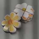 78 PCS Four Ever Groovy Party Decorations Backdrop with Balloons Daisy Hippie Boho Birthday Decor Kit for Wall Photo Booth Baby Shower Theme Parties