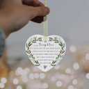 Daughter Ornaments 2026 Daughter Christmas Ornament Xmas Forever Ornament Best Ever Gift Double-Sided Printing Ceramic with Gift Box&Ribbon 3.9"