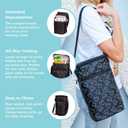 J.L. Childress Disney Baby Six Bottle Breast Milk Cooler Travel Bag - Insulated Baby Bottle Storage Bag, Portable Organizer Pack for Breast Milk, Use for Daycare or On the Go - Mickey Mouse