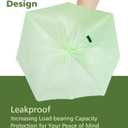 AYOTEE Compostable Trash Bags 8 Gallon Trash Bags with Handle, 30 Liter, 80 Count Biodegradable Compost Bag 8 Gallon Medium TrashBags, Unscented Medium Compostable Bag for Bathroom Kitchen Home