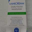 Vanicream Daily Facial Moisturizer With Ceramides and Hyaluronic Acid - Formulated Without Common Irritants for Those with Sensitive Skin, 3 fl oz