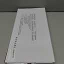 Wireless Keyboard and Mouse Combo, GALENMORO Ergonomic USB Full Size Silent Keyboard with Number pad for Windows macOS Computer Desktop PC Laptop - Silver White