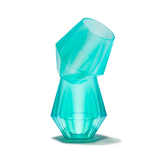 Wine2Go Diamond Silicone Wine Glasses 9oz Pack of 2