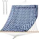 SUNCREAT Hammocks Replacement Hammock for Stand, 475 lbs Capacity, Two Person Backyard Hammock with Pad for Outside, Dark Gray Pattern